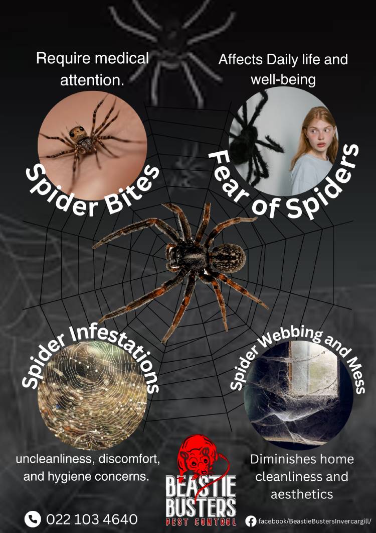 Beastie Busters Provide Caution to prevdent spider incidents!